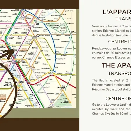 Branche Luxueux Et Moderne - Reaumur-sebastopol Appartamento Parigi